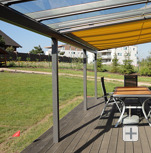 Realizace Maxilux - značková stínící technika